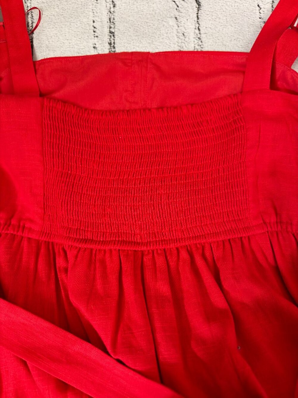 Lauren Conrad Linen Tiered Midi Sundress 2X - Picture 9 of 12